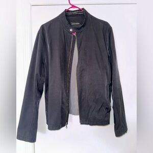 Banana Republic Black and Charcoal Jacket